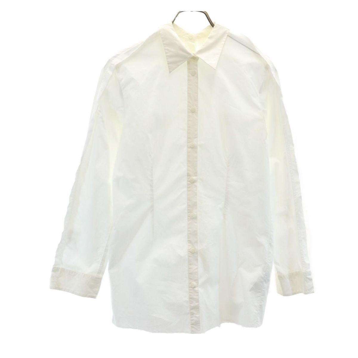 エムエムシックス イタリア製 長袖 シャツ 38 ホワイト MM6 マルジェラ レディース