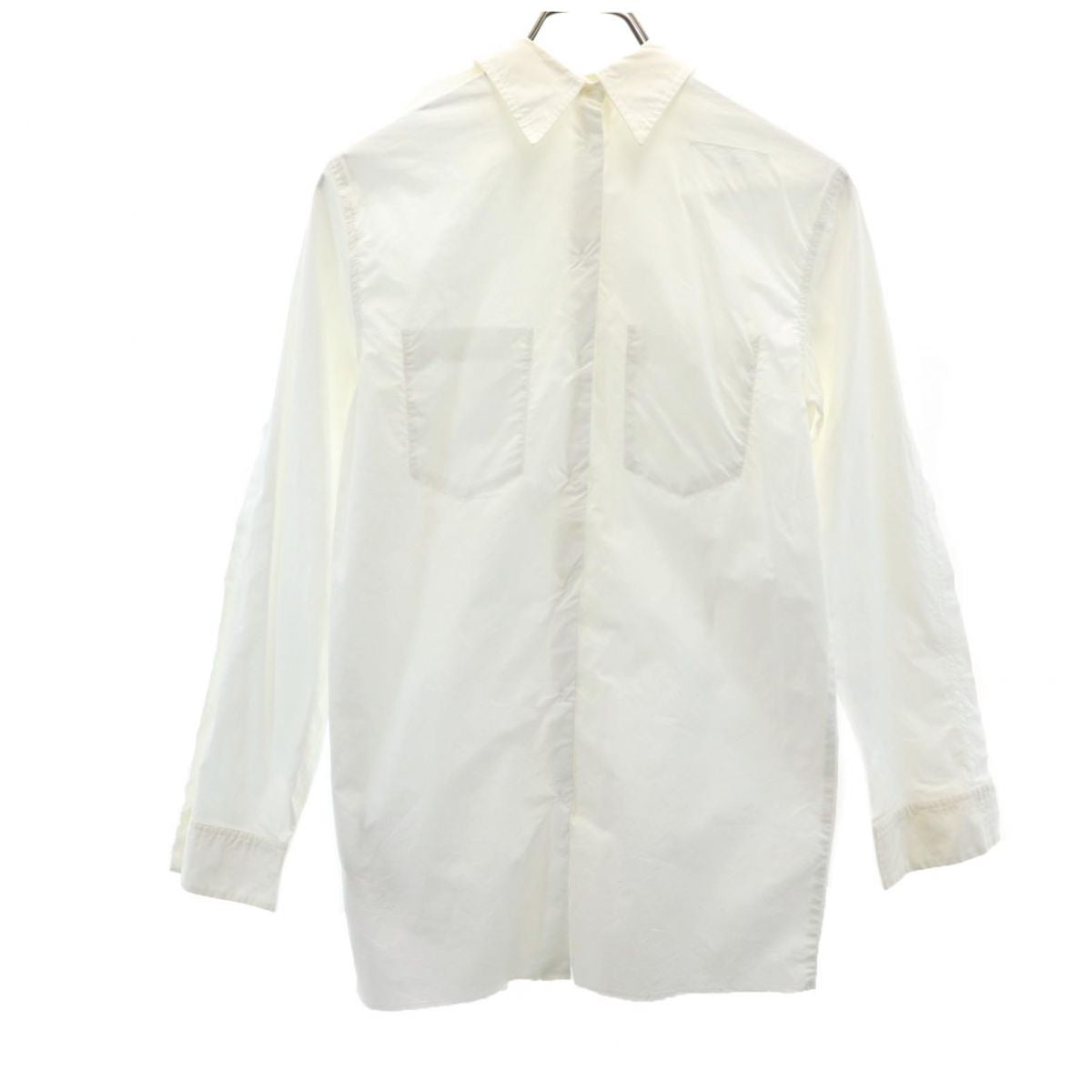 エムエムシックス イタリア製 長袖 シャツ 38 ホワイト MM6 マルジェラ レディース