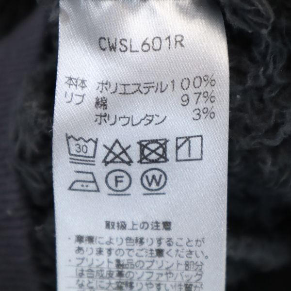 Champion チャンピオン ファー フリースジャケット L グレー メンズ