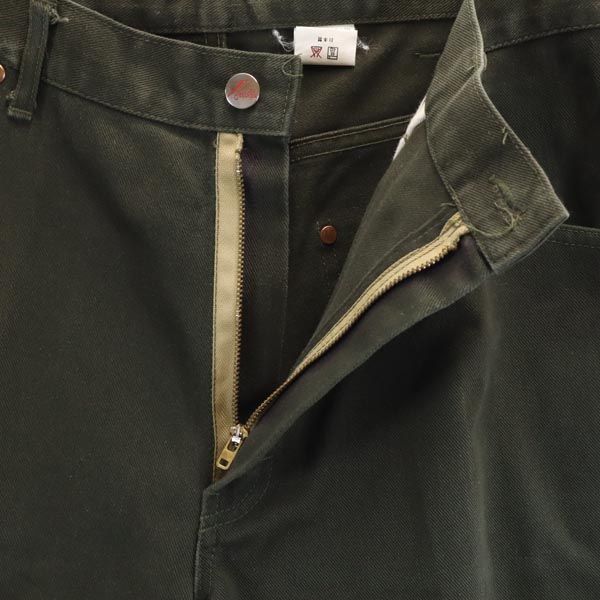 Needles ニードルス 日本製 ネペンテス ロングパンツ L カーキ メンズ