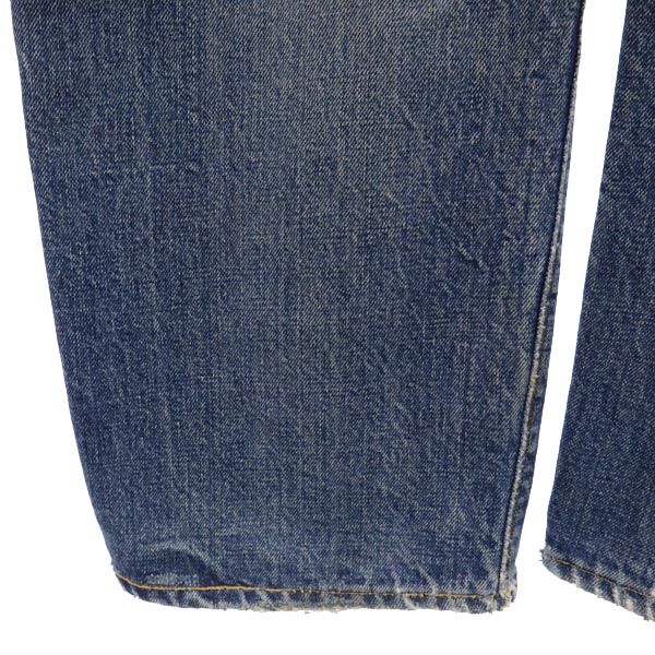 リーバイス 70s BIG E 66前期 足長R 赤耳 ストレートデニムパンツ w33 Levi's ボタンフライ ジーパン メンズ