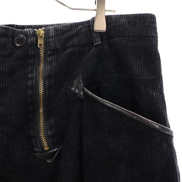 VINTAGE ヴィンテージ ブラックコーズ コーデュロイパンツ 黒 ロガーパンツ メンズ