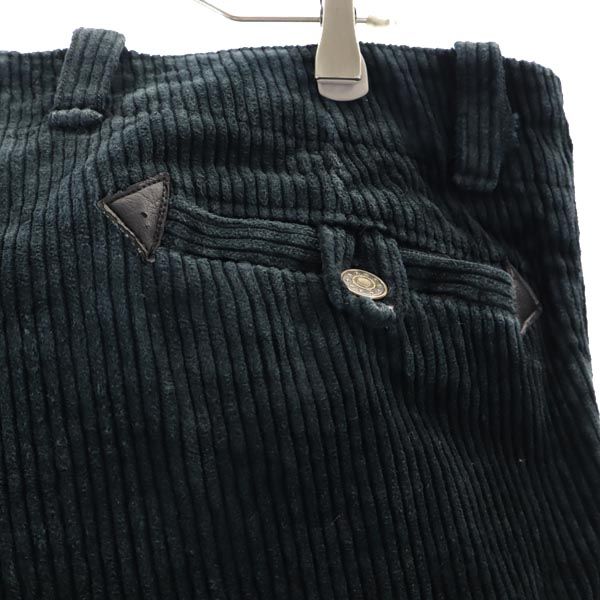 VINTAGE ヴィンテージ コーデュロイパンツ グリーン ロガーパンツ メンズ