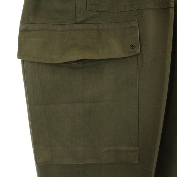 Austrian Army オーストリア軍 90s ミリタリー カーゴパンツ カーキ ボタンフライ メンズ