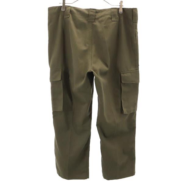 Austrian Army オーストリア軍 ミリタリー カーゴパンツ カーキ ボタンフライ メンズ
