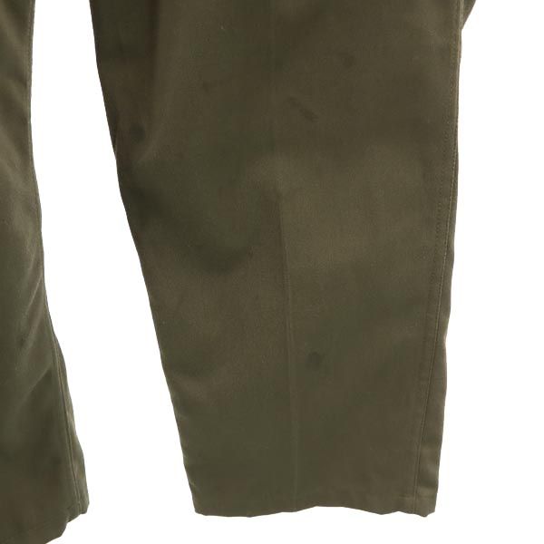 Austrian Army オーストリア軍 ミリタリー カーゴパンツ カーキ ボタンフライ メンズ