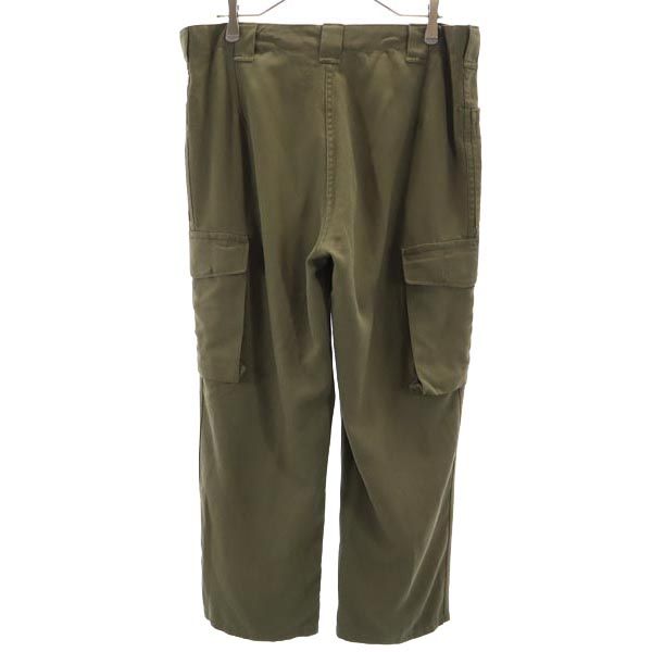 Austrian Army オーストリア軍 80s ミリタリー カーゴパンツ カーキ ボタンフライ メンズ