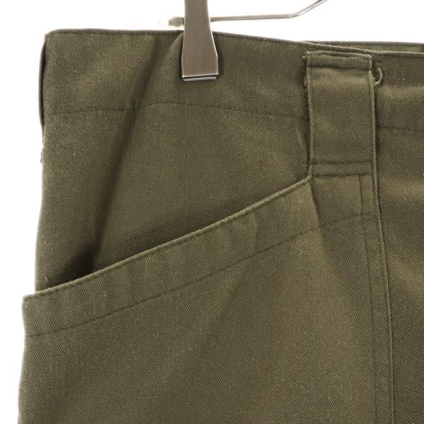 Austrian Army オーストリア軍 80s ミリタリー カーゴパンツ カーキ ボタンフライ メンズ