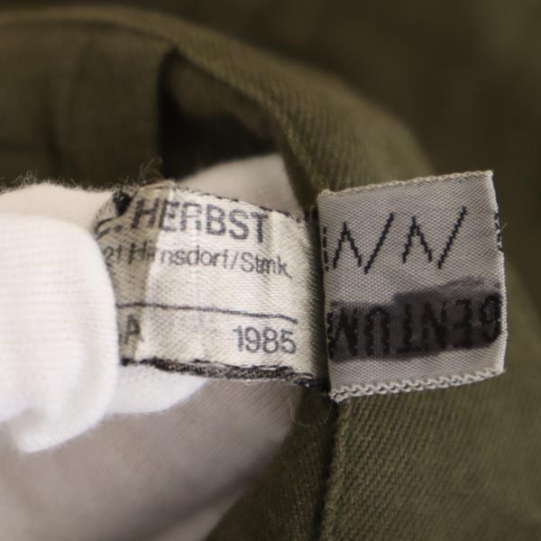 Austrian Army オーストリア軍 80s ミリタリー カーゴパンツ カーキ ボタンフライ メンズ