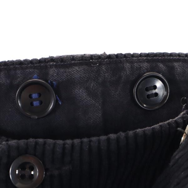 VINTAGE ヴィンテージ ブラックコーズ コーデュロイパンツ ブラック ロガーパンツ ビッグサイズ メンズ