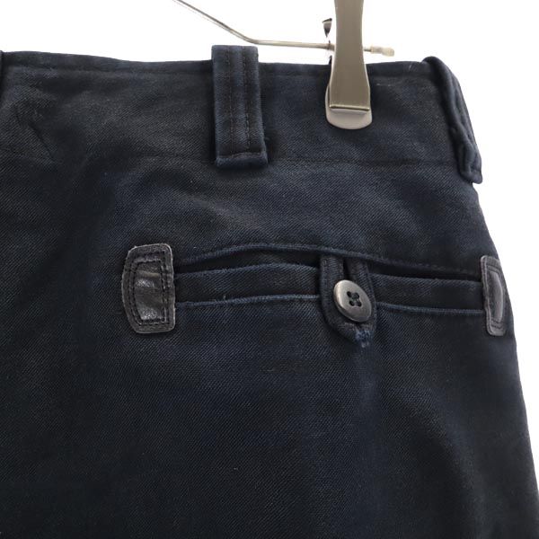Pionier workwear ブラックコーズ パンツ 50 ブラック モールスキン ロガーパンツ メンズ