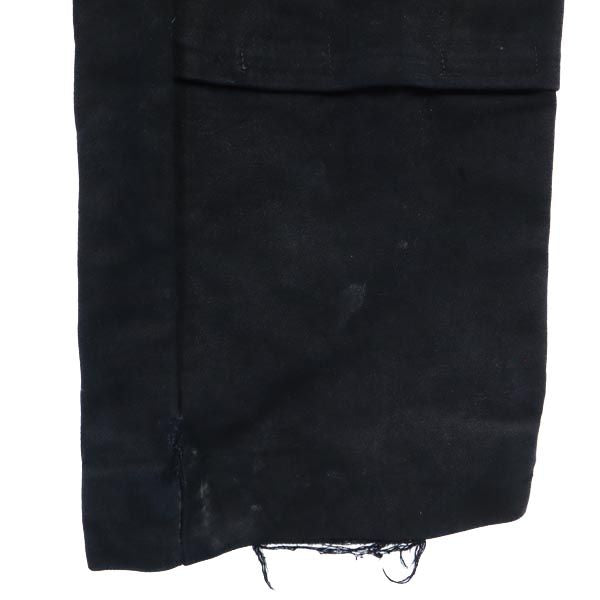 Pionier workwear ブラックコーズ パンツ 50 ブラック モールスキン ロガーパンツ メンズ