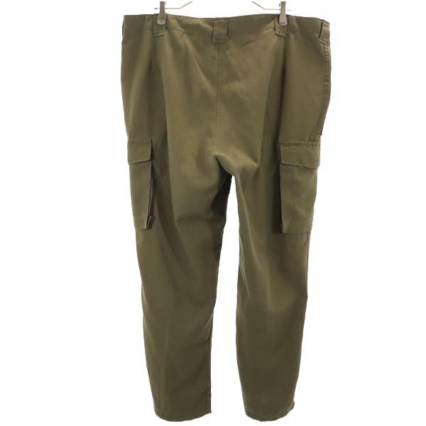 Austrian Army オーストリア軍 80s ミリタリー カーゴパンツ カーキ系 ボタンフライ ビッグサイズ メンズ