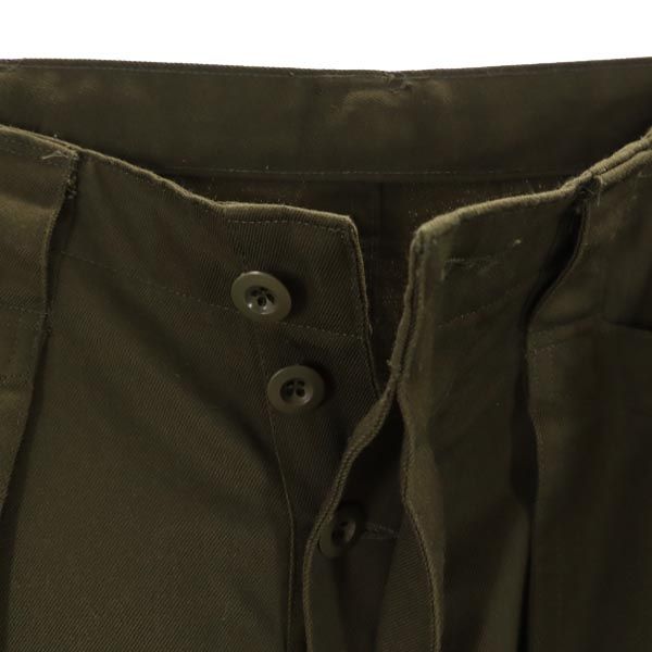 Austrian Army オーストリア軍 90s ミリタリー カーゴパンツ カーキ ボタンフライ メンズ