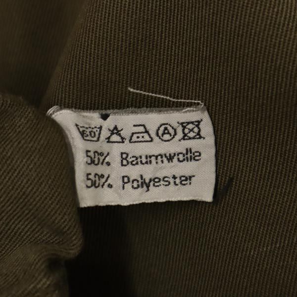 オーストリア軍 90s ミリタリー カーゴパンツ カーキ Austrian Army ボタンフライ メンズ