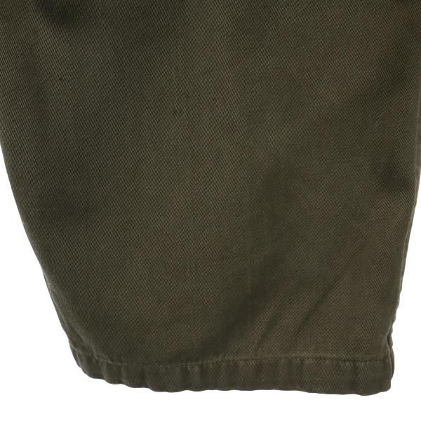オーストリア軍 90s ミリタリー カーゴパンツ カーキ Austrian Army ボタンフライ メンズ