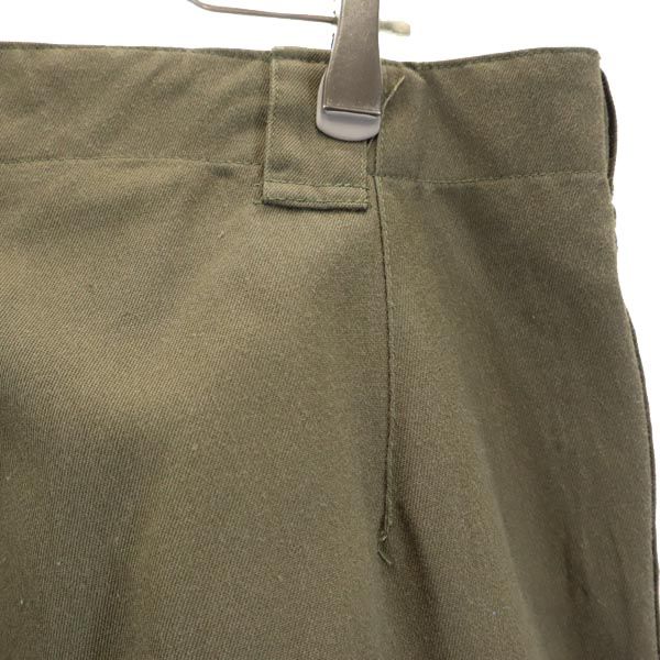 Austrian Army オーストリア軍 80s ミリタリー カーゴパンツ カーキ ボタンフライ メンズ