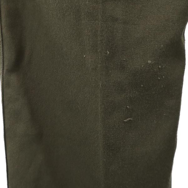 Austrian Army オーストリア軍 80s ミリタリー カーゴパンツ カーキ ボタンフライ メンズ