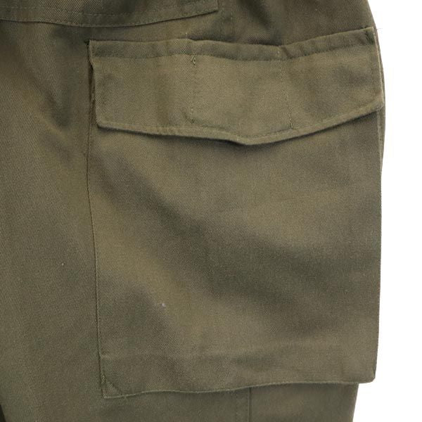 Austrian Army オーストリア軍 80s ミリタリー カーゴパンツ カーキ ボタンフライ メンズ