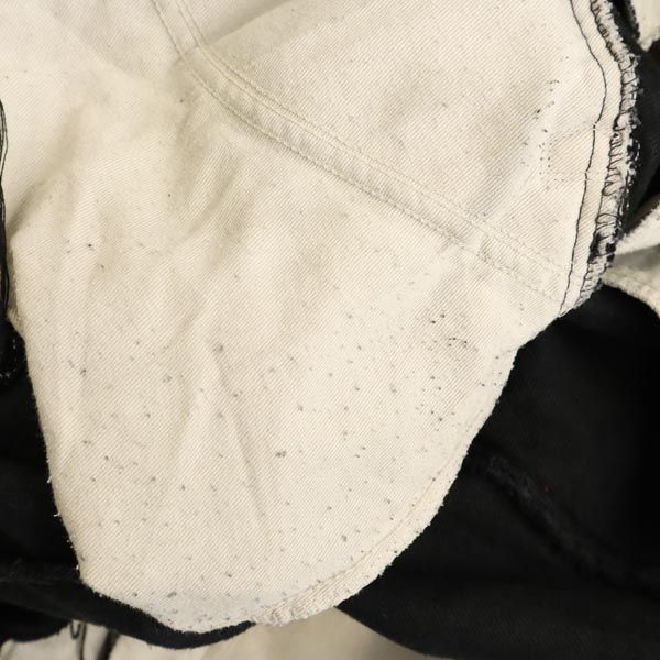 VINTAGE ヴィンテージ ブラックコーズ コーデュロイパンツ ブラック ロガーパンツ メンズ