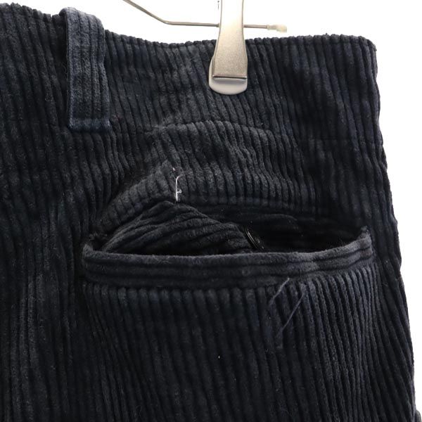VINTAGE ヴィンテージ ブラックコーズ コーデュロイパンツ ブラック ロガーパンツ メンズ