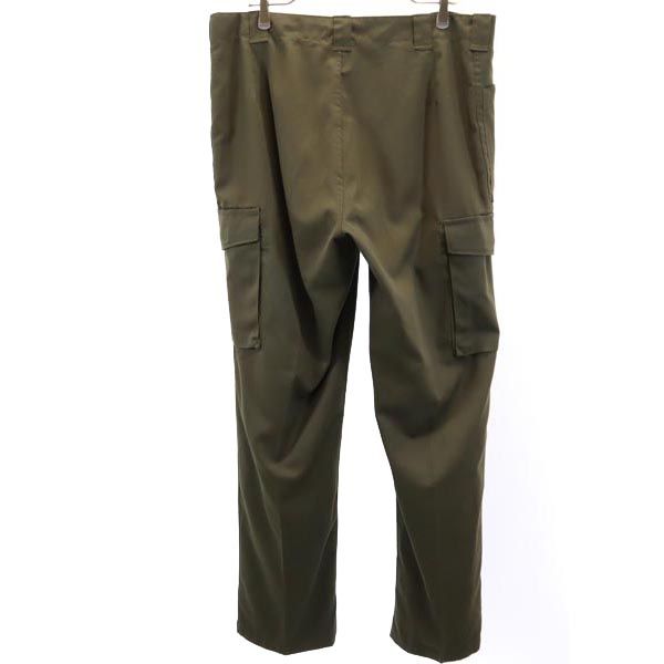 Austrian Army オーストリア軍 80s ミリタリー カーゴパンツ カーキ ボタンフライ メンズ
