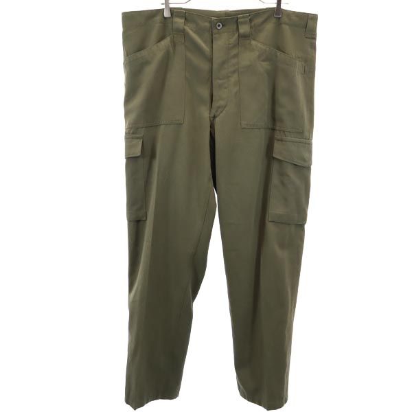 Austrian Army オーストリア軍 90s ミリタリー カーゴパンツ カーキ ボタンフライ メンズ