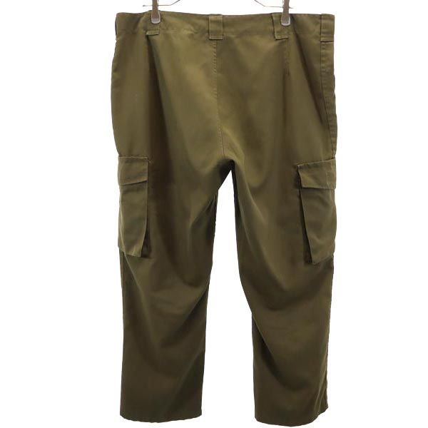 Austrian Army オーストリア軍 80s ミリタリー カーゴパンツ カーキ ボタンフライ メンズ