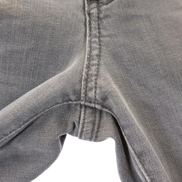 未使用 ARMANI EXCHANGE アルマーニエクスチェンジ スキニーデニムパンツ 0 グレー レディース