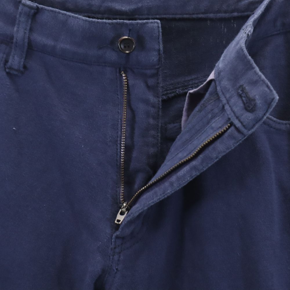 COMME des GARCONS HOMME コムデギャルソンオム 00s 2007年 ライン ライン ストレートパンツ M ネイビー メンズ