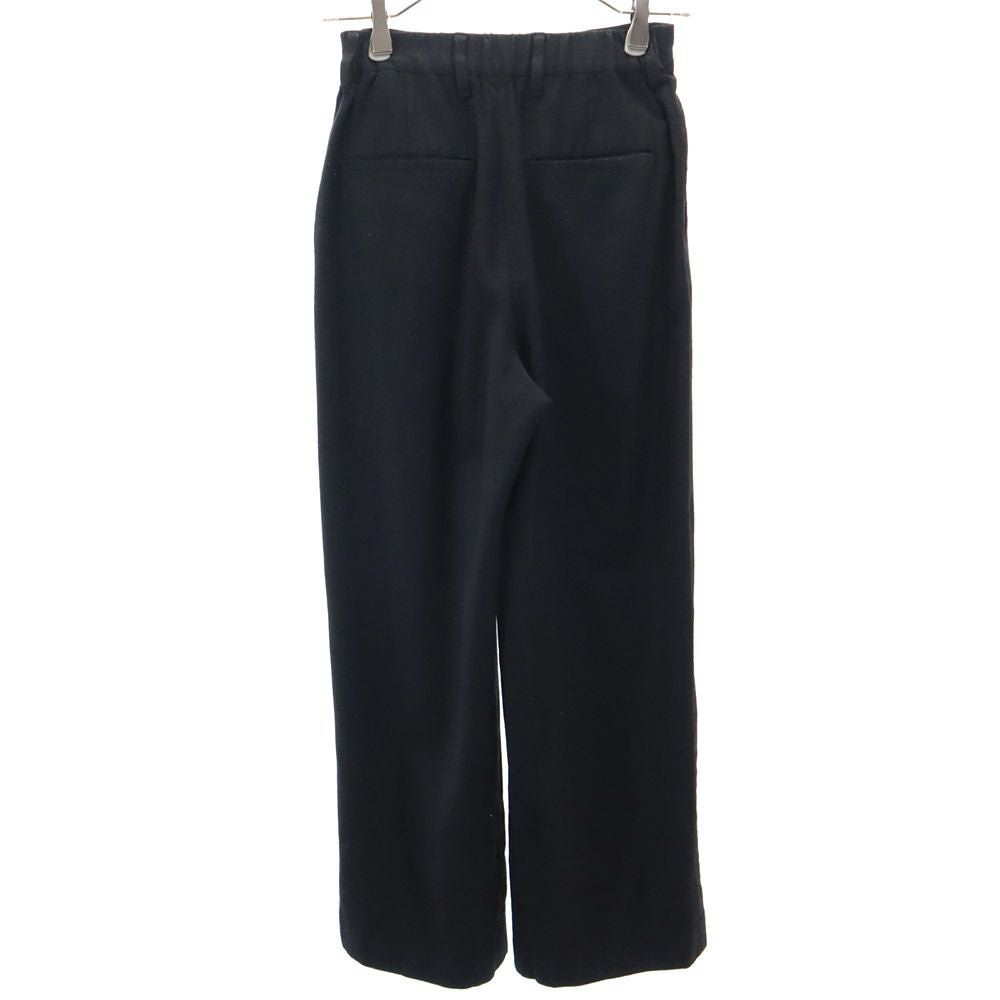 MAISON SPECIAL メゾンスペシャル ウールブレンド スラックスパンツ 0 0 黒 レディース
