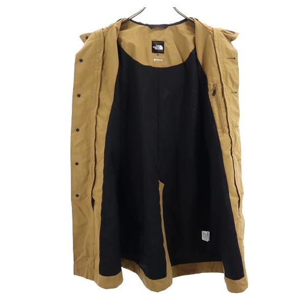 THE NORTH FACE ザノースフェイス NP62163 アウトドア ナイロンジャケット S キャメル フード ゴアテックス メンズ
