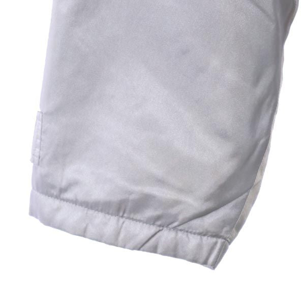 adidas アディダス 80s ヴィンテージ デサント製 ベンチコート L シルバー 裏ボア メンズ