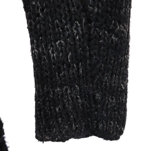 ヘルムートラング フーディーロング カーディガン S ブラック HELMUT LANG メンズ