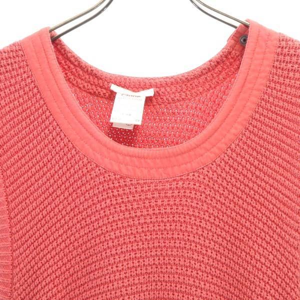 Chloe クロエ イタリア製 ノースリーブ ニット ワンピース XS ピンク レディース