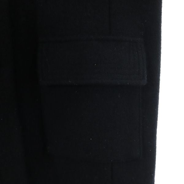 アーペーセー ウールブレンド イタリア製 オールド ステンカラーコート S 黒 A.P.C. レディース