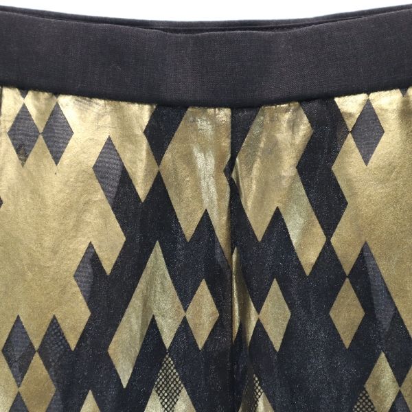 kolor カラー レイヤード ガウチョパンツ 2 チャコールグレー他 キュロット レディース