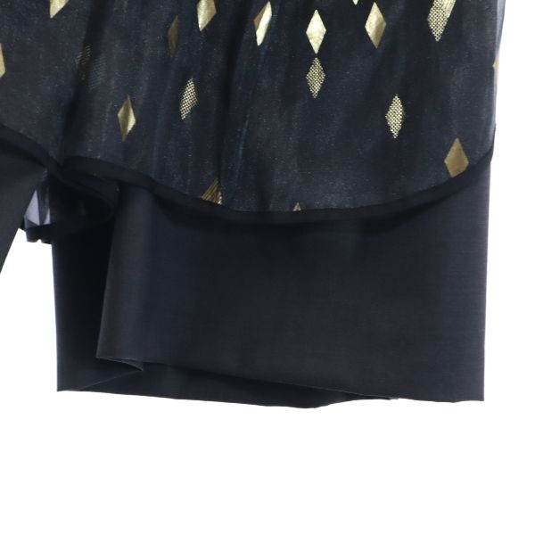 kolor カラー レイヤード ガウチョパンツ 2 チャコールグレー他 キュロット レディース