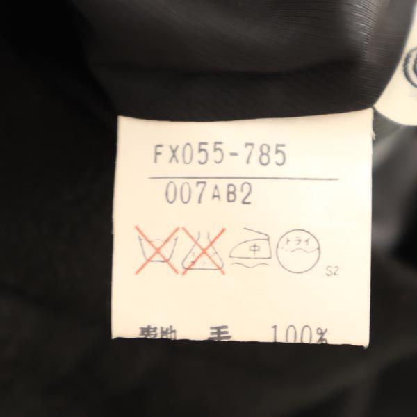 Burberrys バーバリーズ 90s オールド ロング丈 ウール プリーツスカート ブラック系 レディース