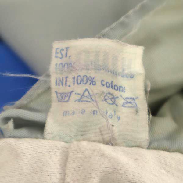 PUMA プーマ 80s イタリア製 ヴィンテージ ロゴ刺_ 2WAY ジップジャケット L ブルー系 メンズ