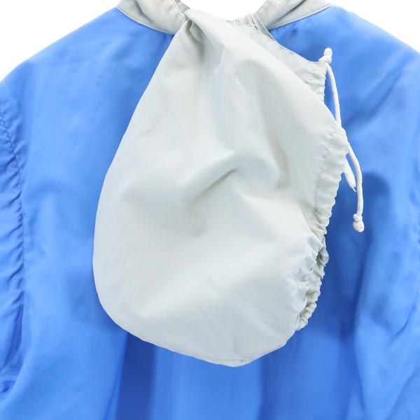 PUMA プーマ 80s イタリア製 ヴィンテージ ロゴ刺_ 2WAY ジップジャケット L ブルー系 メンズ