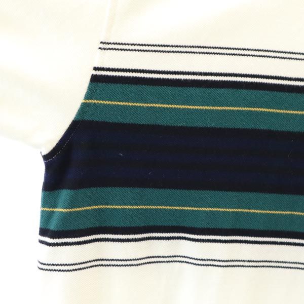 ペンドルトン 半袖 ポロシャツ XL ホワイト系 PENDLETON 鹿の子 メンズ