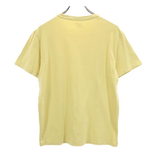 ポロラルフローレン ロゴ刺繍 半袖 Tシャツ M イエロー POLO RALPH LAUREN メンズ