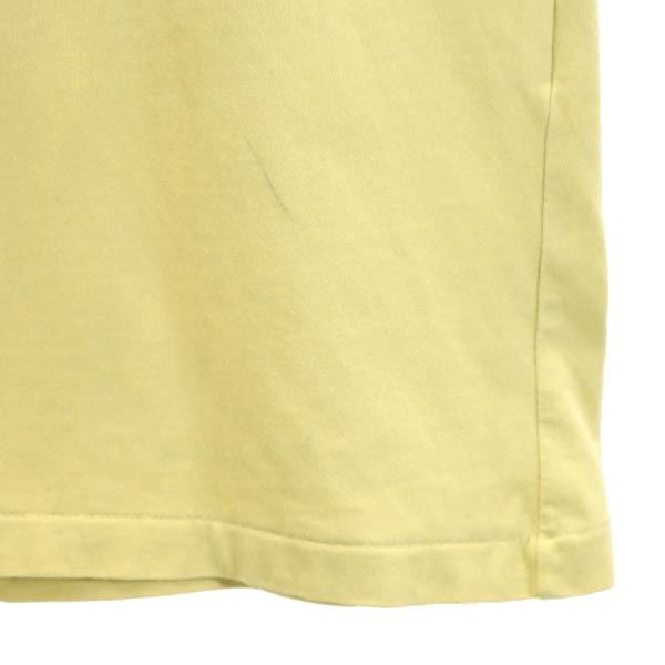 ポロラルフローレン ロゴ刺繍 半袖 Tシャツ M イエロー POLO RALPH LAUREN メンズ