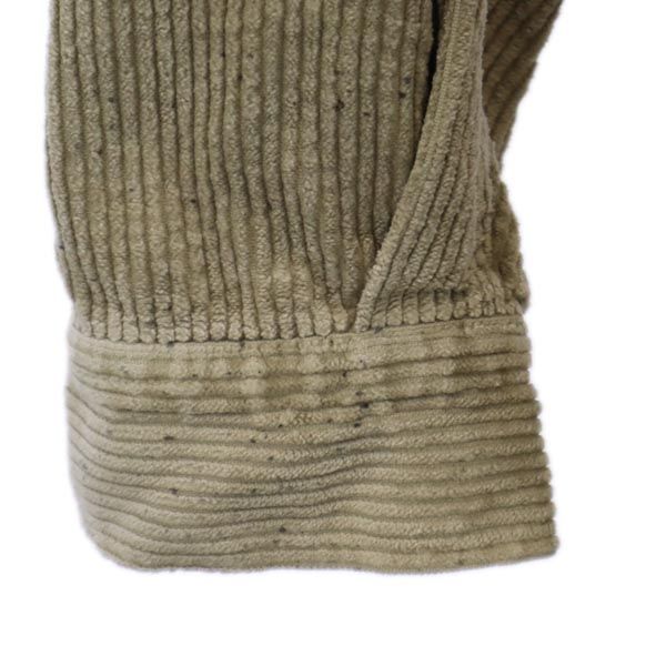 Levi's リーバイス イタリア製 長袖 コーデュロイシャツ L カーキ系 メンズ