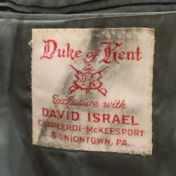 HARRIS TWEED ハリスツイード 70s 80s USA製 ヴィンテージ ウール テーラードジャケット グレー系 メンズ