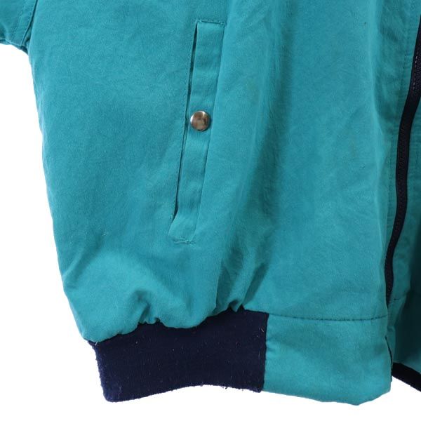 CaliforniaIMPERIAL カリフォルニアインペリアル 80s 90s USA製 オールド チルデン ナイロンジャケット 2X ブルー系 裏起毛 メンズ
