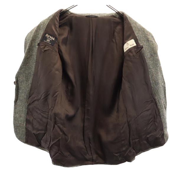HARRIS TWEED ハリスツイード 60s 70s バーウィック ヴィンテージ テーラードジャケット グリーン系 Berwick メンズ