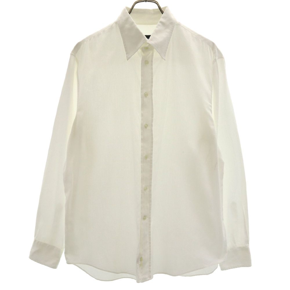 Emporio Armani エンポリオアルマーニ 長袖 ボタンダウンシャツ 43/17 ホワイト系 メンズ