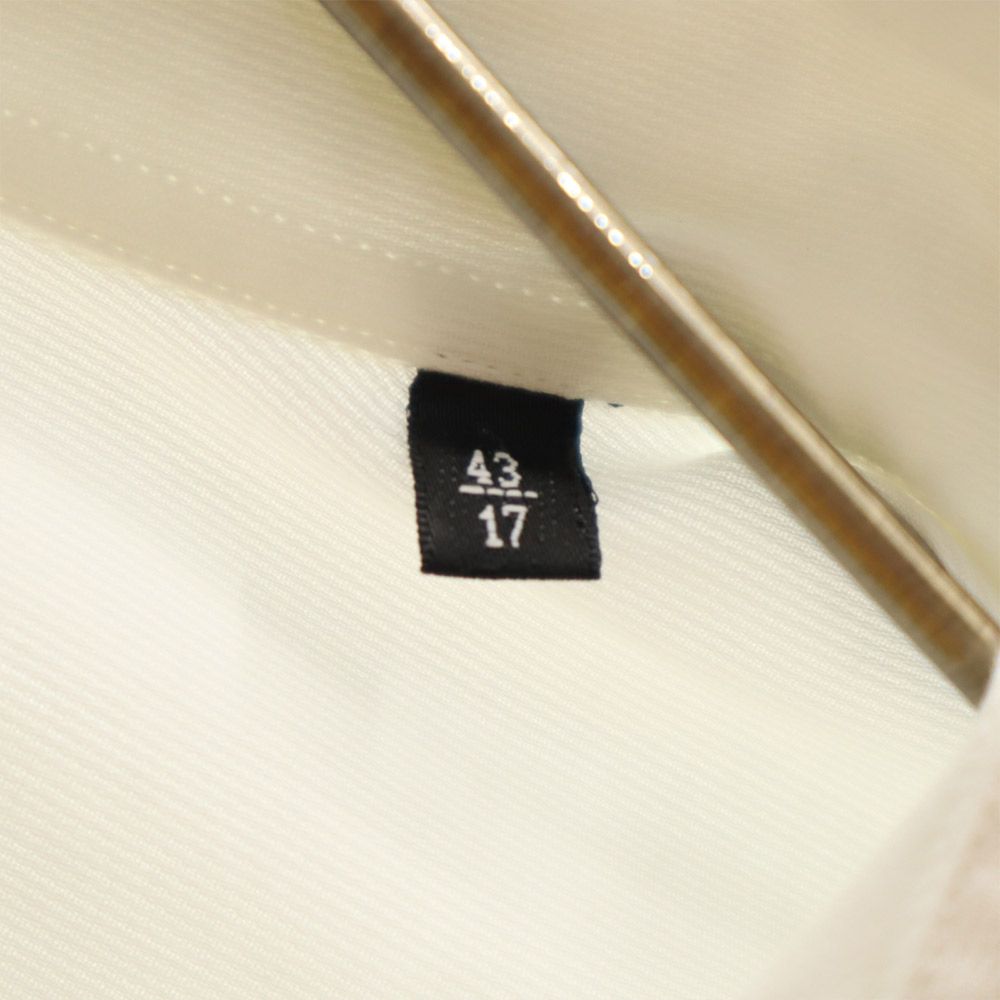 Emporio Armani エンポリオアルマーニ 長袖 ボタンダウンシャツ 43/17 ホワイト系 メンズ